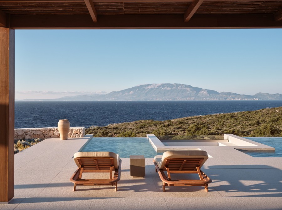Villa Nora pool view